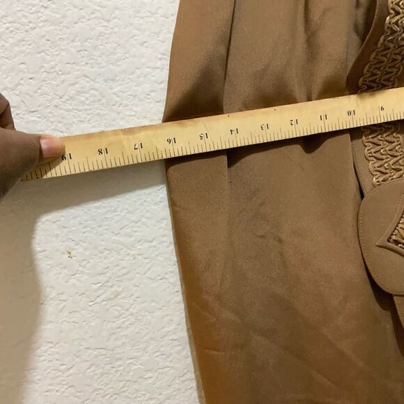 fezandi beverly hills suit gold buttons accents with assorted belt 4 H6 - Picture 14 of 15